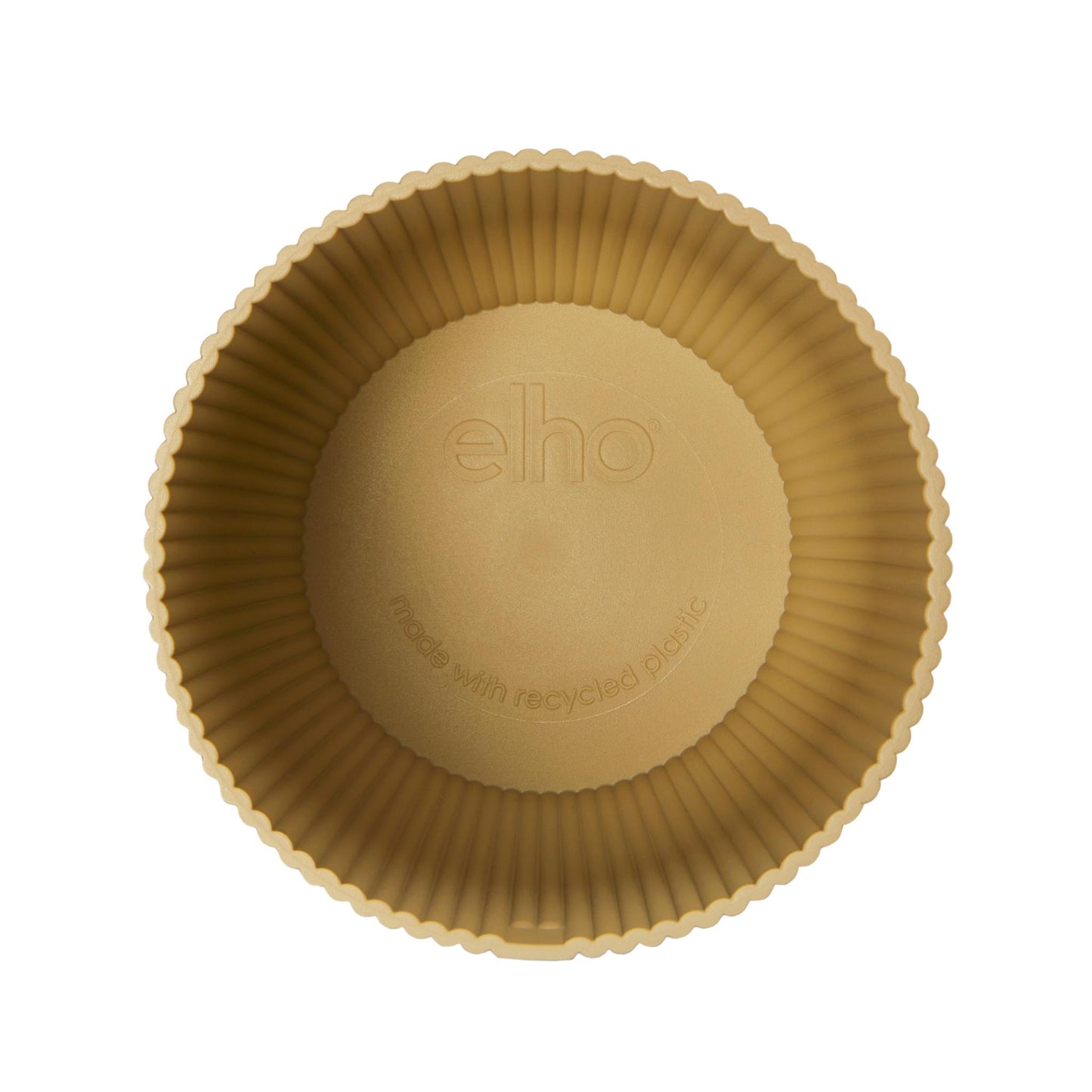 Pot elho Vibes Fold Round geel - D18 x H17