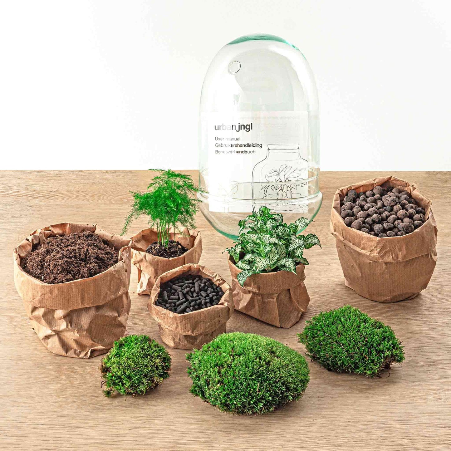 DIY-terrarium - Ei XL - ↕ 30 cm